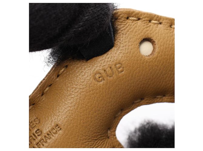 Hermès Acessório Hermes Buddy Charm à la Mer Preto Multicor Bege - vista 4