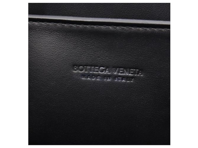 Borsa a tracolla Bottega Veneta Intrecciato Nero - vista 4