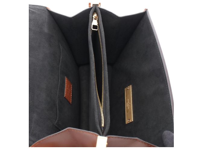 Louis Vuitton Dauphine MM Schultertasche Braun Beige - Ansicht 3