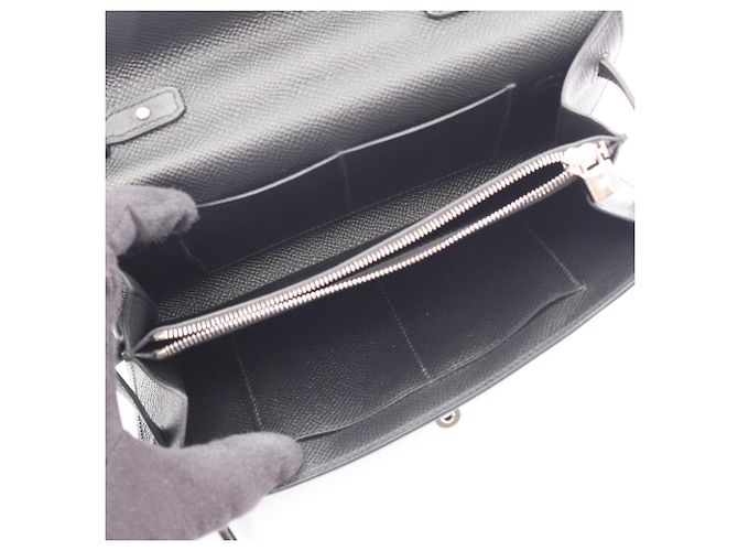Hermès Borsa a tracolla Hermes Kelly To Go Nero - vista 3