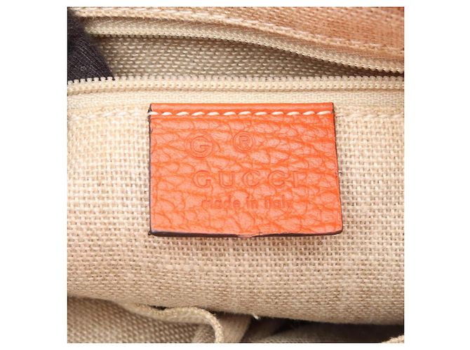 Borsa Tote 2-Way Gucci Bree GG Canvas Beige Arancione - vista 4