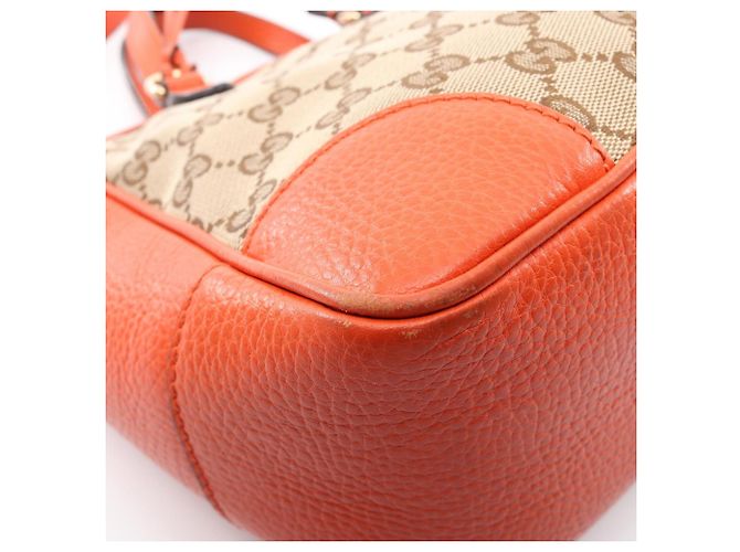Borsa Tote 2-Way Gucci Bree GG Canvas Beige Arancione - vista 5
