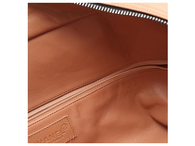 Chanel Matelassé Bowling Bag Schwarz Beige - Ansicht 12