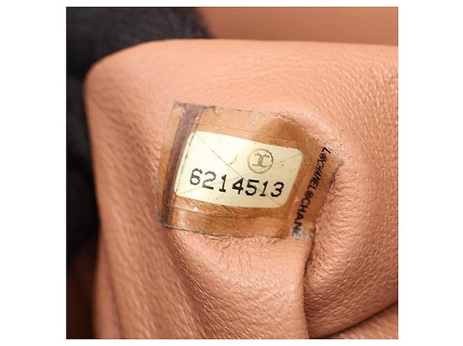 Chanel Matelassé Bowling Bag Schwarz Beige - Ansicht 5