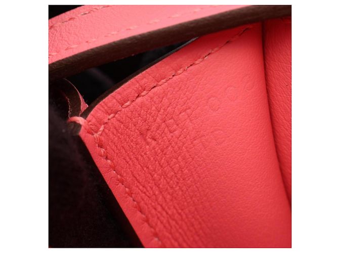 Hermès Sac à main 2-Way Hermes Arzan Mini Rose - vue 5
