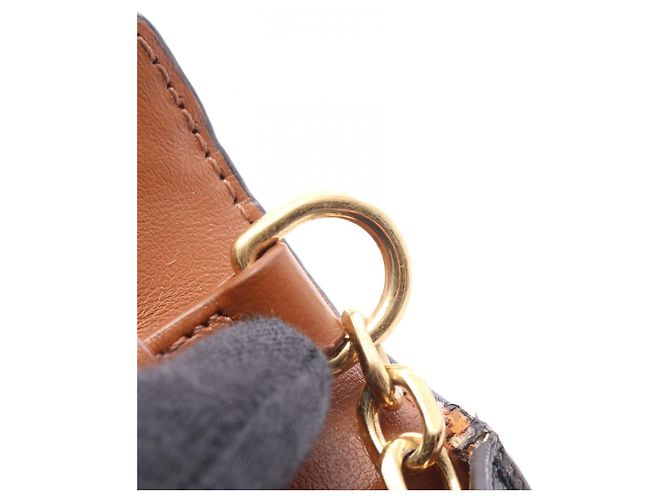 Céline Bolso de hombro Celine Triomphe Castaño Negro - vista 11
