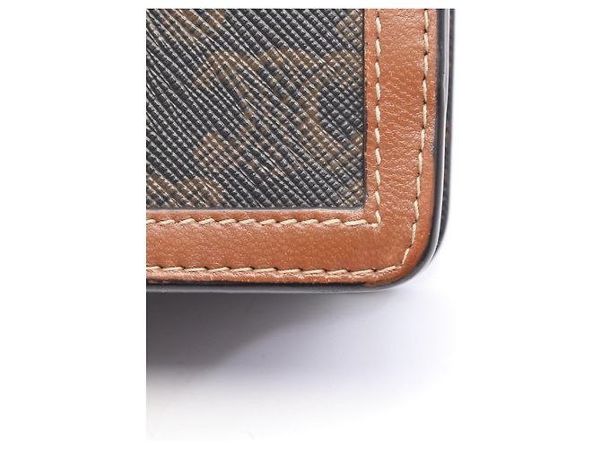 Céline Bolso de hombro Celine Triomphe Castaño Negro - vista 9
