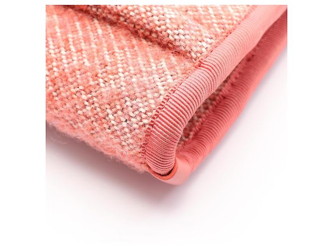 Borsa Tote Chanel Deauville PM Rosa - vista 7