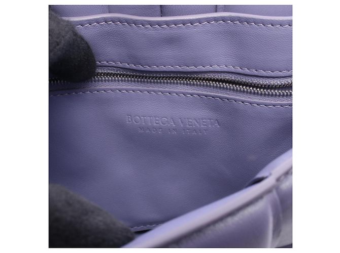 Borsa a tracolla Padded Cassette Bottega Veneta Porpora - vista 4