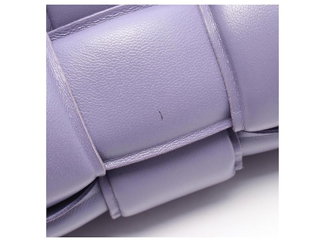 Borsa a tracolla Padded Cassette Bottega Veneta Porpora - vista 6
