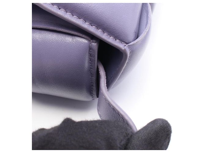 Borsa a tracolla Padded Cassette Bottega Veneta Porpora - vista 7