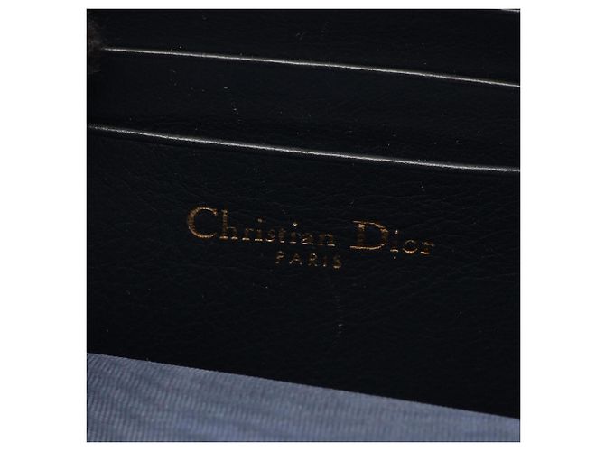 Borsa porta-cellulare Christian Dior Dior 30 Montaigne Crudo Blu navy - vista 4