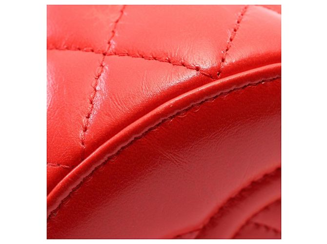Chanel Matelassé Vanity 2-Way Schultertasche Rot - Ansicht 10