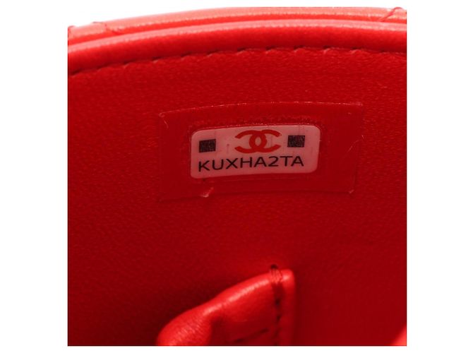 Chanel Matelassé Vanity 2-Way Schultertasche Rot - Ansicht 6