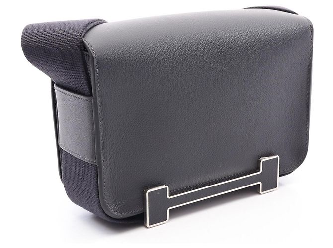Hermès Hermes HERMES Bolsa de Ombro Geta Blue Nuit Azul marinho - vista 2