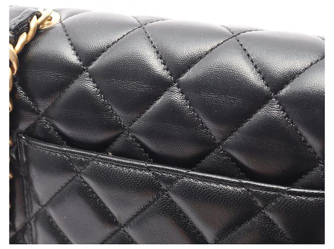 Chanel Matelassé Schultertasche Schwarz - Ansicht 10