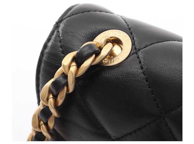 Chanel Matelassé Schultertasche Schwarz - Ansicht 11