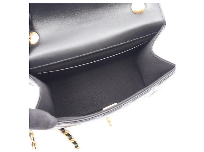 Chanel Matelassé Schultertasche Schwarz - Ansicht 3