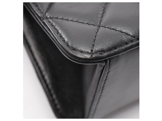 Chanel Matelassé Schultertasche Schwarz - Ansicht 7