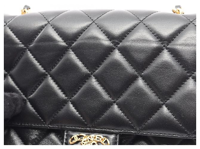 Chanel Matelassé Schultertasche Schwarz - Ansicht 9