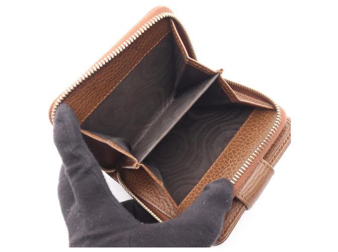 Gucci GG Canvas Bi-fold Geldbörse Braun Beige - Ansicht 5