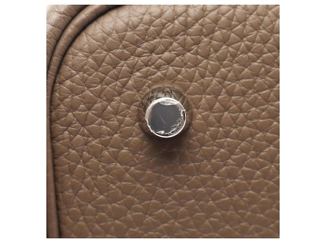 Hermès Hermes Picotin Lock MM Handtasche in Gray Braun - Ansicht 11