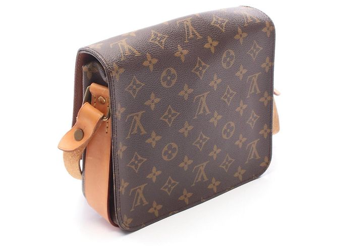 Louis Vuitton Cartouchiere MM Schultertasche Braun - Ansicht 2