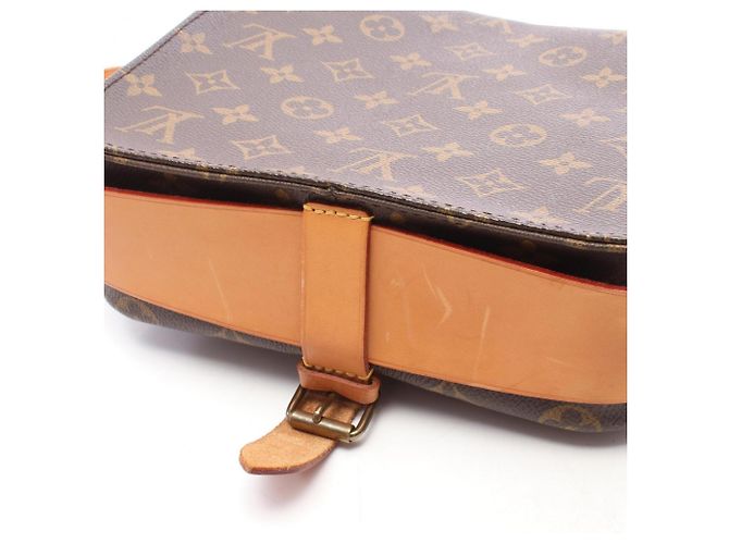 Louis Vuitton Cartouchiere MM Schultertasche Braun - Ansicht 9