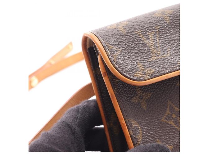 Louis Vuitton Pochette Florentine Waist Bag Marrone - vista 10