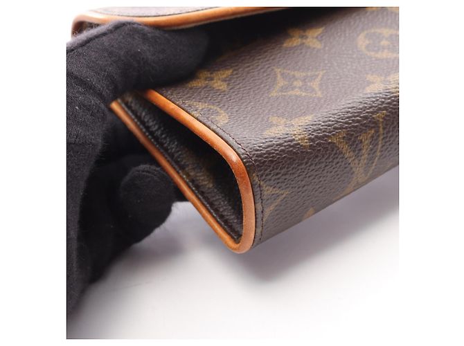 Louis Vuitton Pochette Florentine Waist Bag Marrone - vista 14