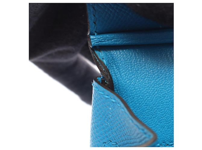 Hermès Hermes Birkin 30 Blue Zanzibar Handtasche Blau - Ansicht 7