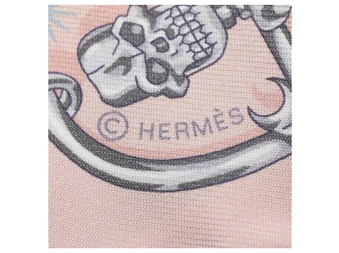 Hermès Pañuelo Hermes Twilly C'EST LA FETE Azul Multicolor - vista 4