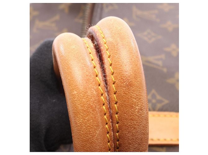 Bolso Boston Louis Vuitton Keepall 50 Castaño Monograma - vista 10