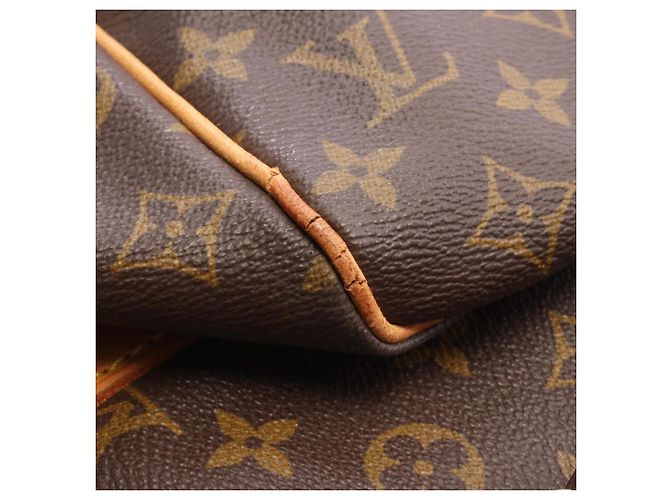 Bolso Boston Louis Vuitton Keepall 50 Castaño Monograma - vista 12
