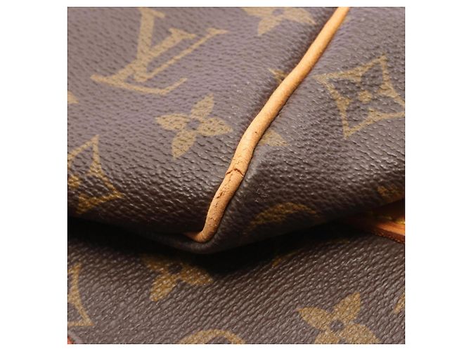 Bolso Boston Louis Vuitton Keepall 50 Castaño Monograma - vista 14