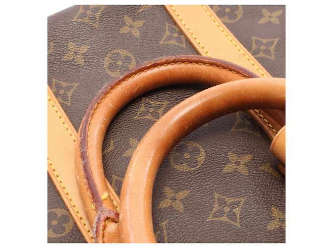 Bolso Boston Louis Vuitton Keepall 50 Castaño Monograma - vista 7