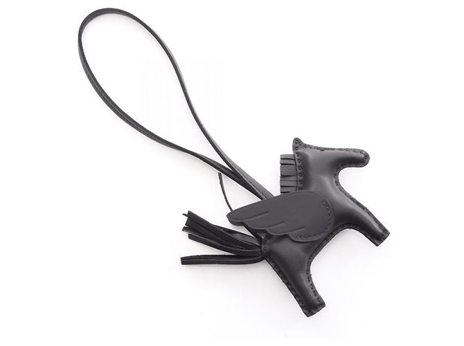 Hermès Hermes Rodeo Pegasus PM Handbag Charm Preto - vista 2