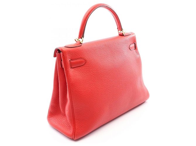 Hermès Bolso Hermes Kelly 32 Roja - vista 2