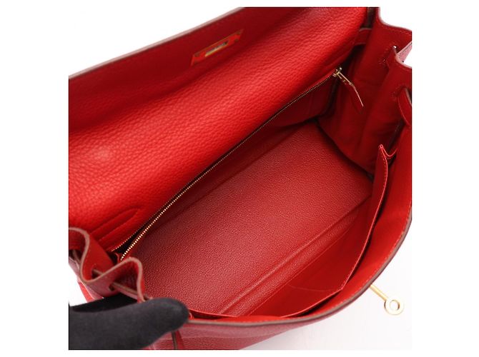 Hermès Bolso Hermes Kelly 32 Roja - vista 3