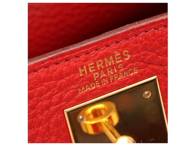 Hermès Bolso Hermes Kelly 32 Roja - vista 4