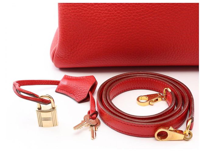 Hermès Bolso Hermes Kelly 32 Roja - vista 6
