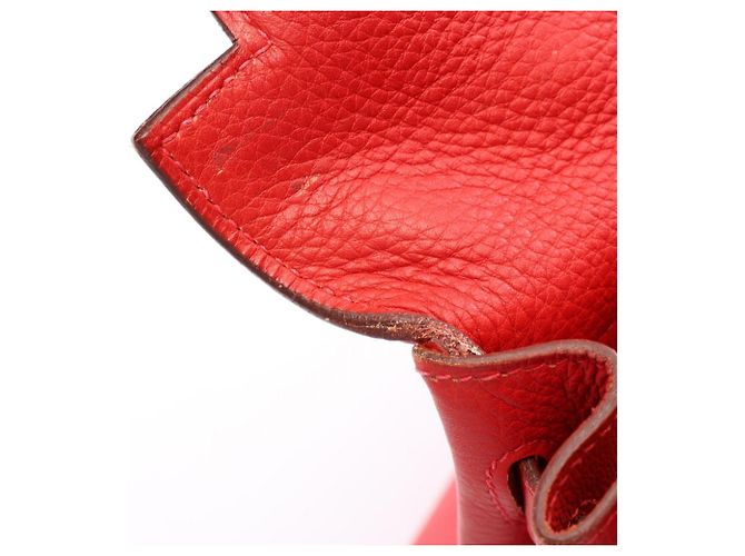 Hermès Bolso Hermes Kelly 32 Roja - vista 7