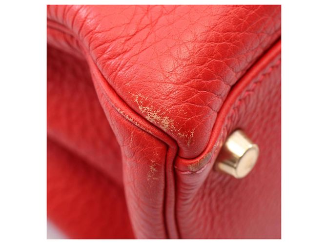 Hermès Bolso Hermes Kelly 32 Roja - vista 8
