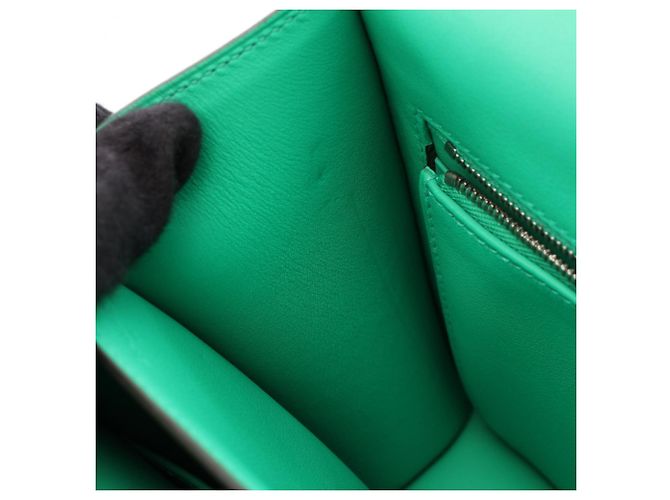 Hermès Borsa a tracolla Hermes Constance 3 24 Beige Verde - vista 5
