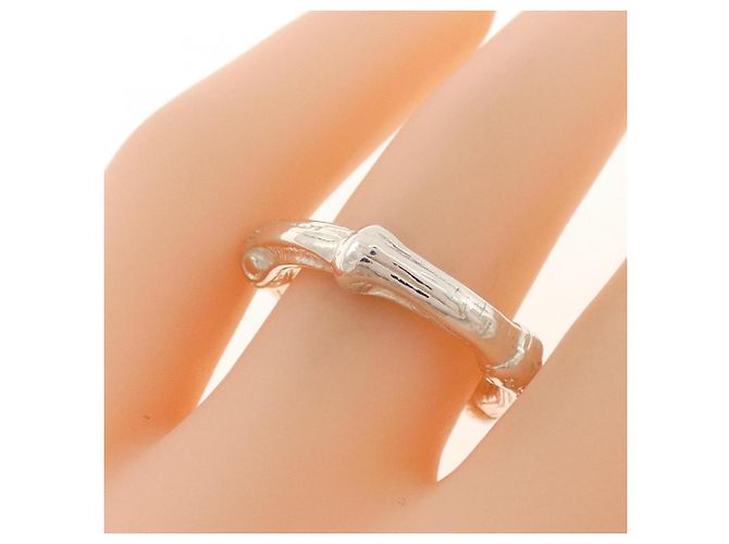Autre Marque Anillo Tiffany Bamboo en Plata 925 - vista 5