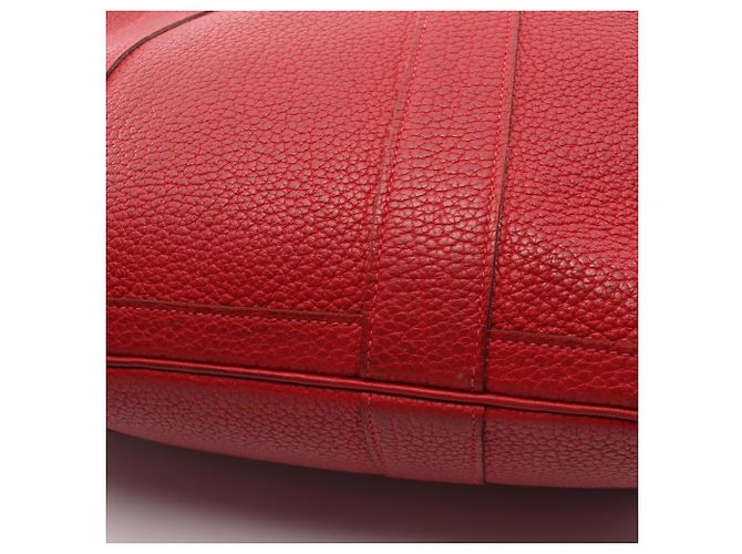 Hermès Borsa Tote Hermes Garden Party PM Rosso - vista 10