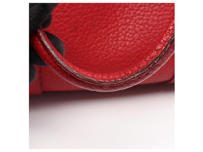 Hermès Borsa Tote Hermes Garden Party PM Rosso - vista 13
