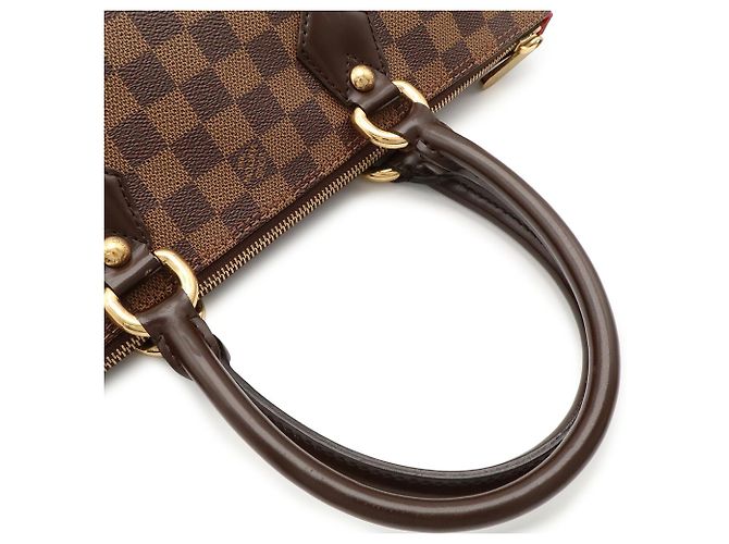 Borsa Tote Louis Vuitton Damier Saleya PM Marrone - vista 5