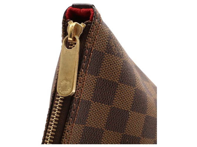 Borsa Tote Louis Vuitton Damier Saleya PM Marrone - vista 6