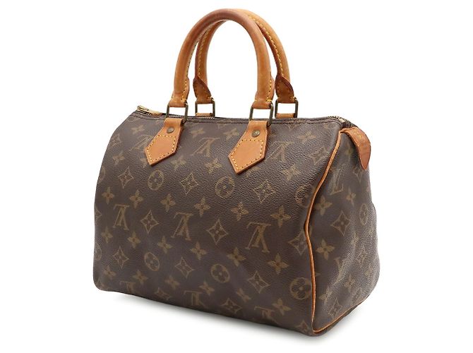 Louis Vuitton Monogram Speedy 25 Handtasche Braun - Ansicht 3